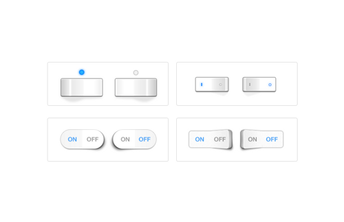 Free UI Toggle Switches