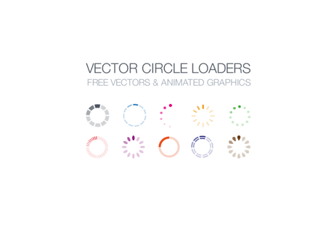 Free Vector Circle Loaders