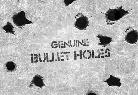 Genuine Bullet Hole Brushes