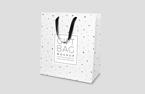 Gift Bag Mockup for Photoshop