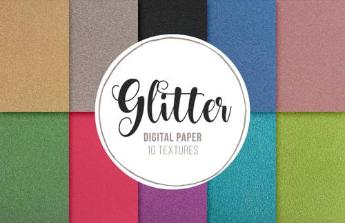 Free Glitter Paper Textures