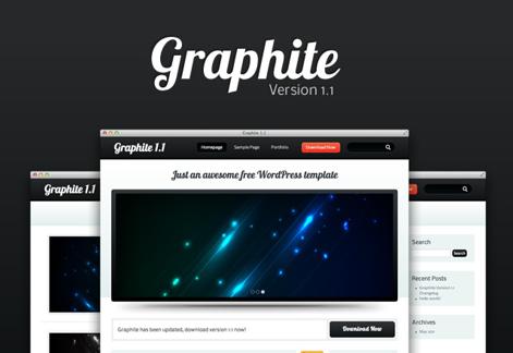 Graphite Wordpress Template 1.1