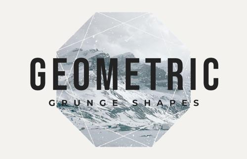 Geometric Grunge Vector Shapes