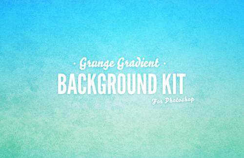 Grunge Gradient Background Kit