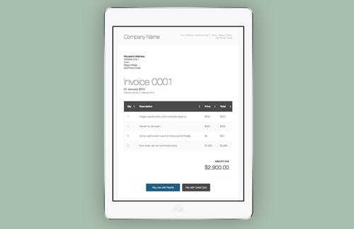 HTML Invoice Template