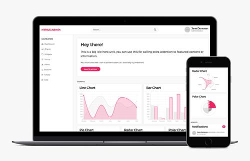 Free HTML5 Admin Template