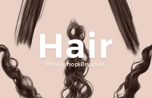 Free Photoshop Hair Brushes