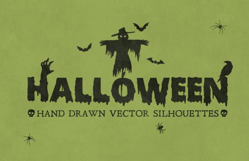 Halloween Vector Silhouettes