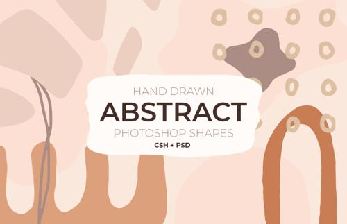 Hand Drawn Abstract Shapes for Photoshop