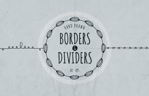 Hand Drawn Borders and Dividers