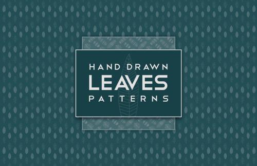 Hand Drawn Leaves Patterns