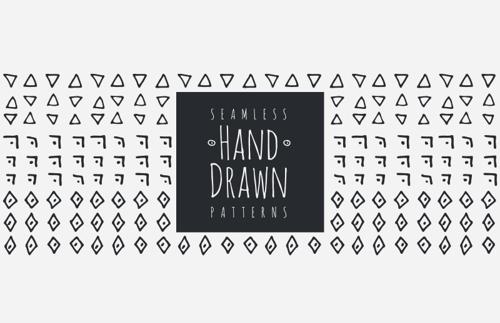 Seamless Hand Drawn Patterns