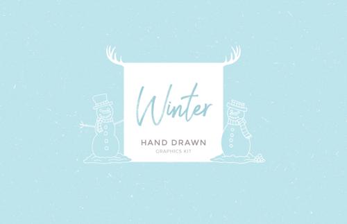 Hand Drawn Winter Graphics