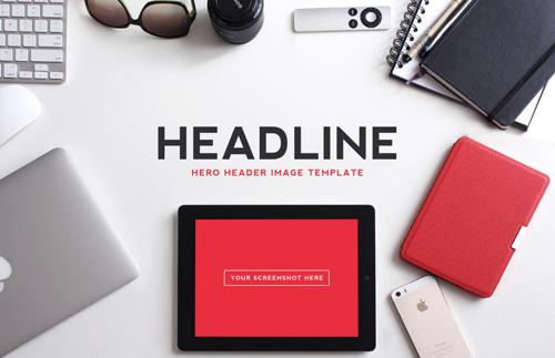 Hero Header Image Templates Vol 1