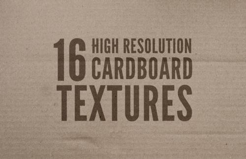 Free High Resolution Carboard Textures