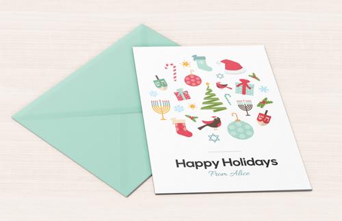 Happy Holidays Greeting Card