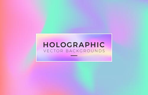 Holographic Vector Backgrounds
