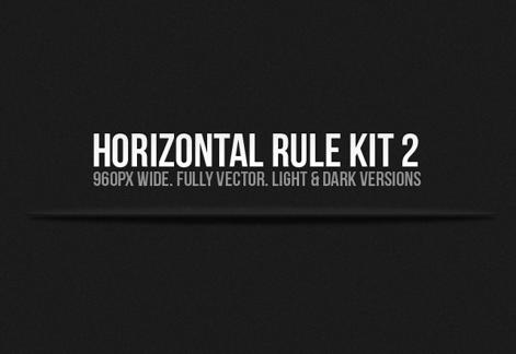 Horizontal Rule Kit 2