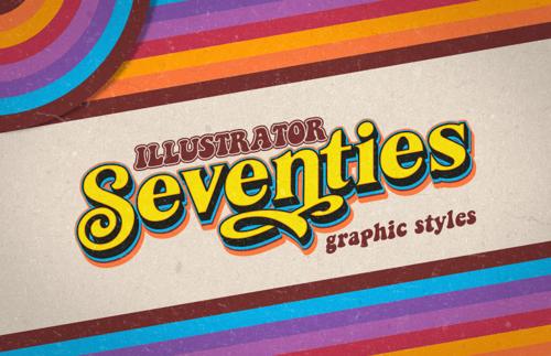 Illustrator 70's Graphic Styles