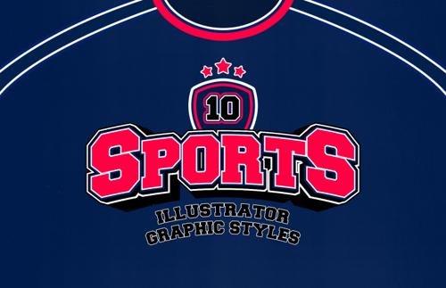 Illustrator Sports Graphic Styles