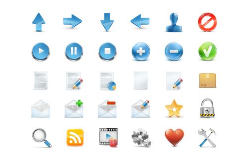 Incredibly Detailed 3D Icons - Part 1