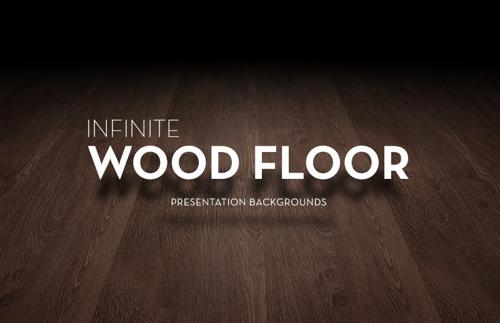 Infinite Wood Floor Presentation Backgrounds