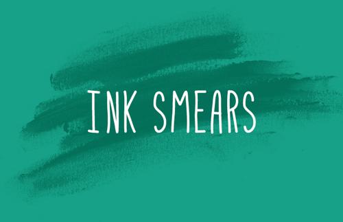 Ink Smear Brushes