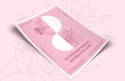 International Women's Day Flyer Template