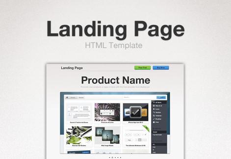 Landing Page HTML Template
