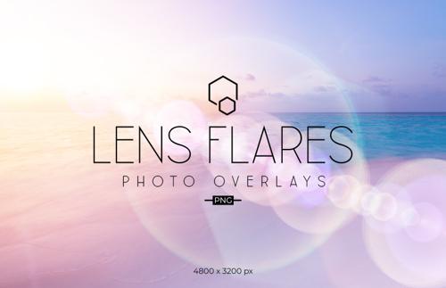 Lens Flares Photo Overlays