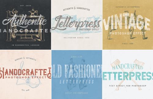 Letterpress Text Effect Pack