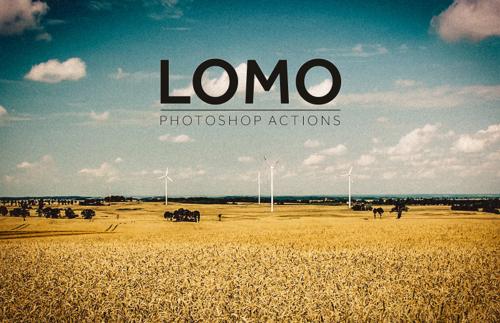Lomo Photoshop Action