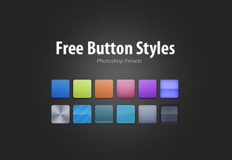 Free Photoshop Button Styles