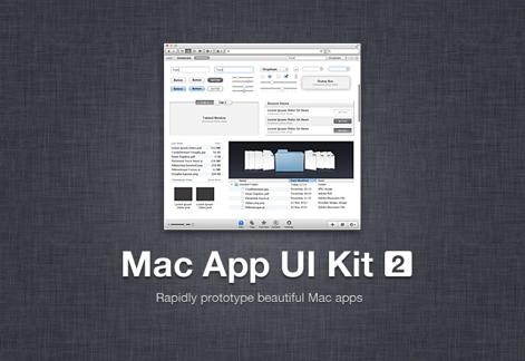Mac App UI Kit 2