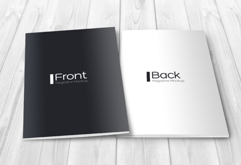 Magazine Mock-up Template