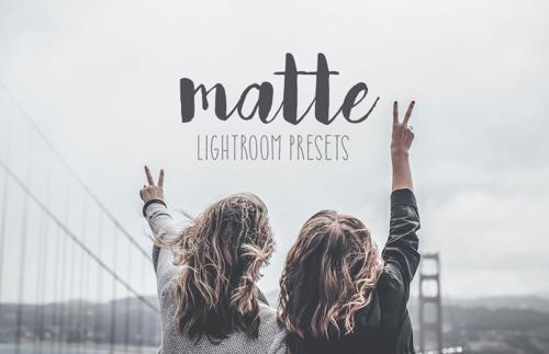 Matte Lightroom Presets