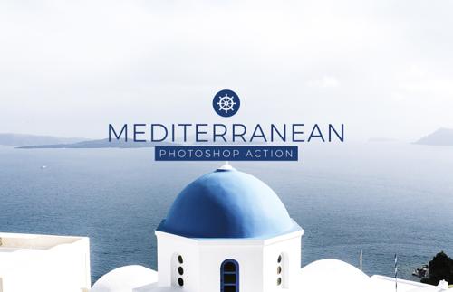 Mediterranean Photoshop Action