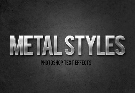 Metal Text Styles