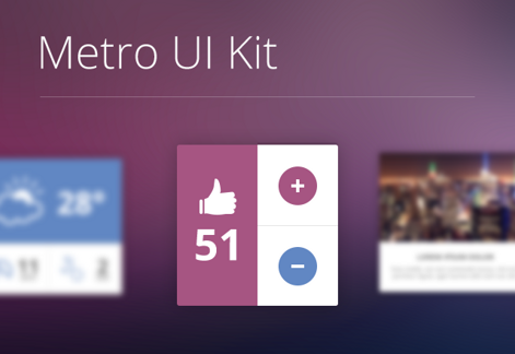 Metro UI Kit