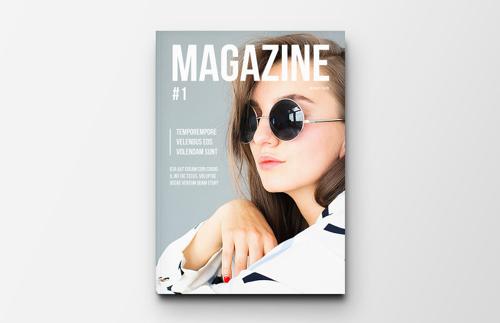 Minimal Magazine Layout Template