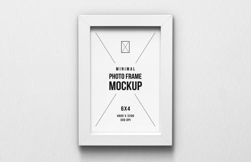 Minimal Photo Frame Mockup