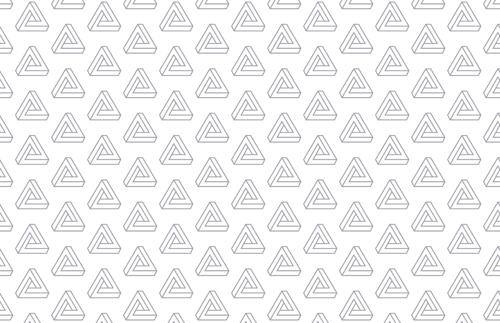 Minimal Shape Patterns (Illustrator)
