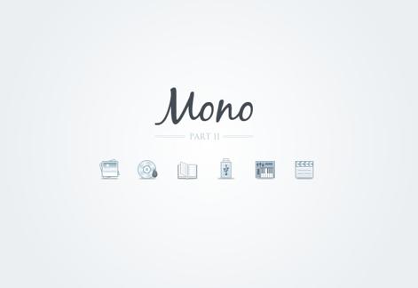 Mono Icons - Part 2