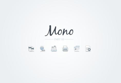 Mono Icons - Part 3