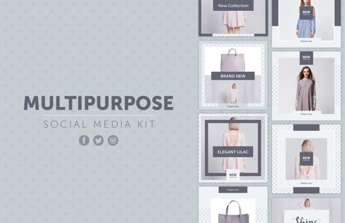 Multipurpose Social Media Kit