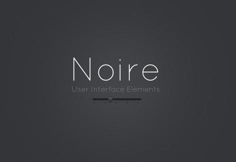Noire UI Elements