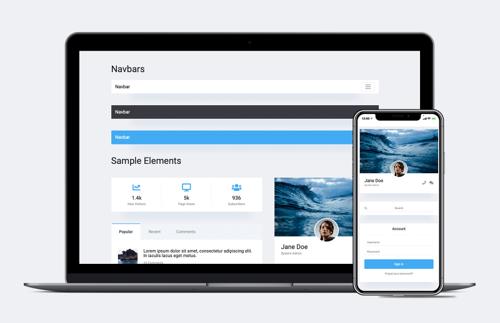 Ocean - Bootstrap 4 Theme