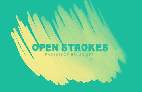 Open Strokes Brush Set