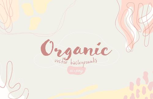 Organic Vector Backgrounds