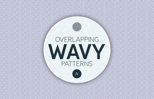 Overlapping Wavy Patterns